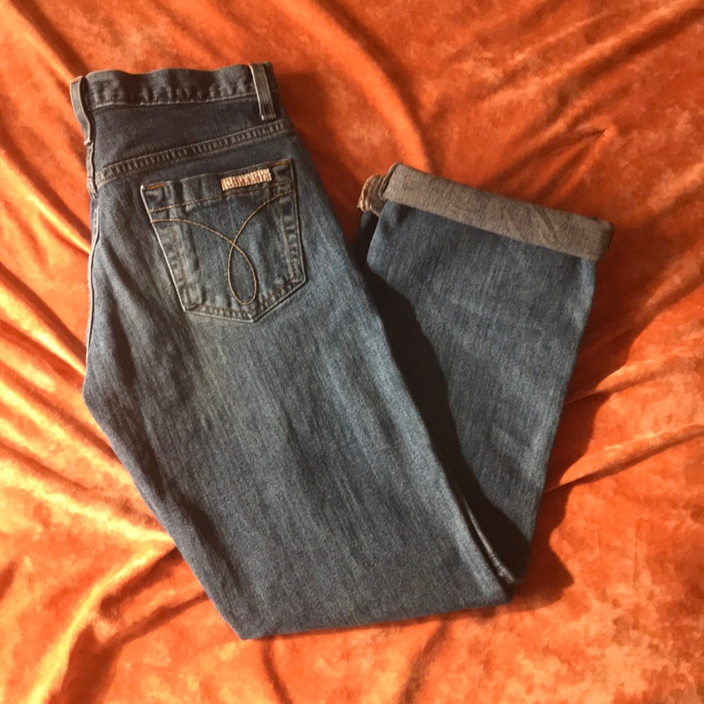 Calvin Klein High rise mom jean